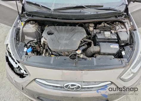 2017 Hyundai Accent Se z USA, uszkodzony, nr VIN KMHCT4AEXHU393575